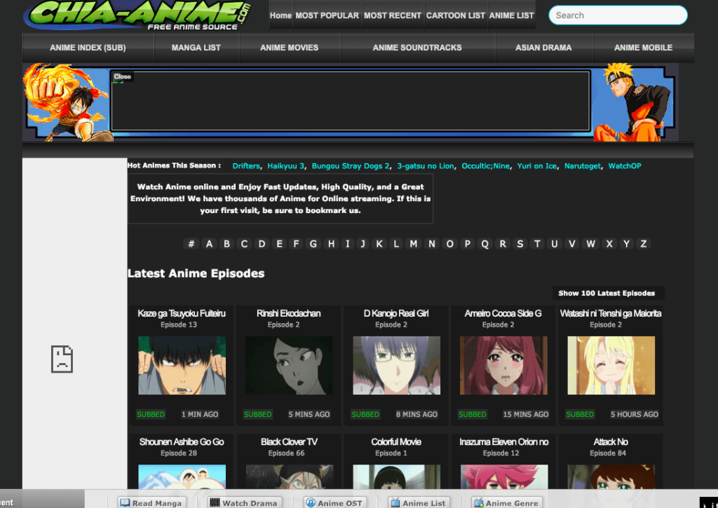 You can typically find any anime on this website. 