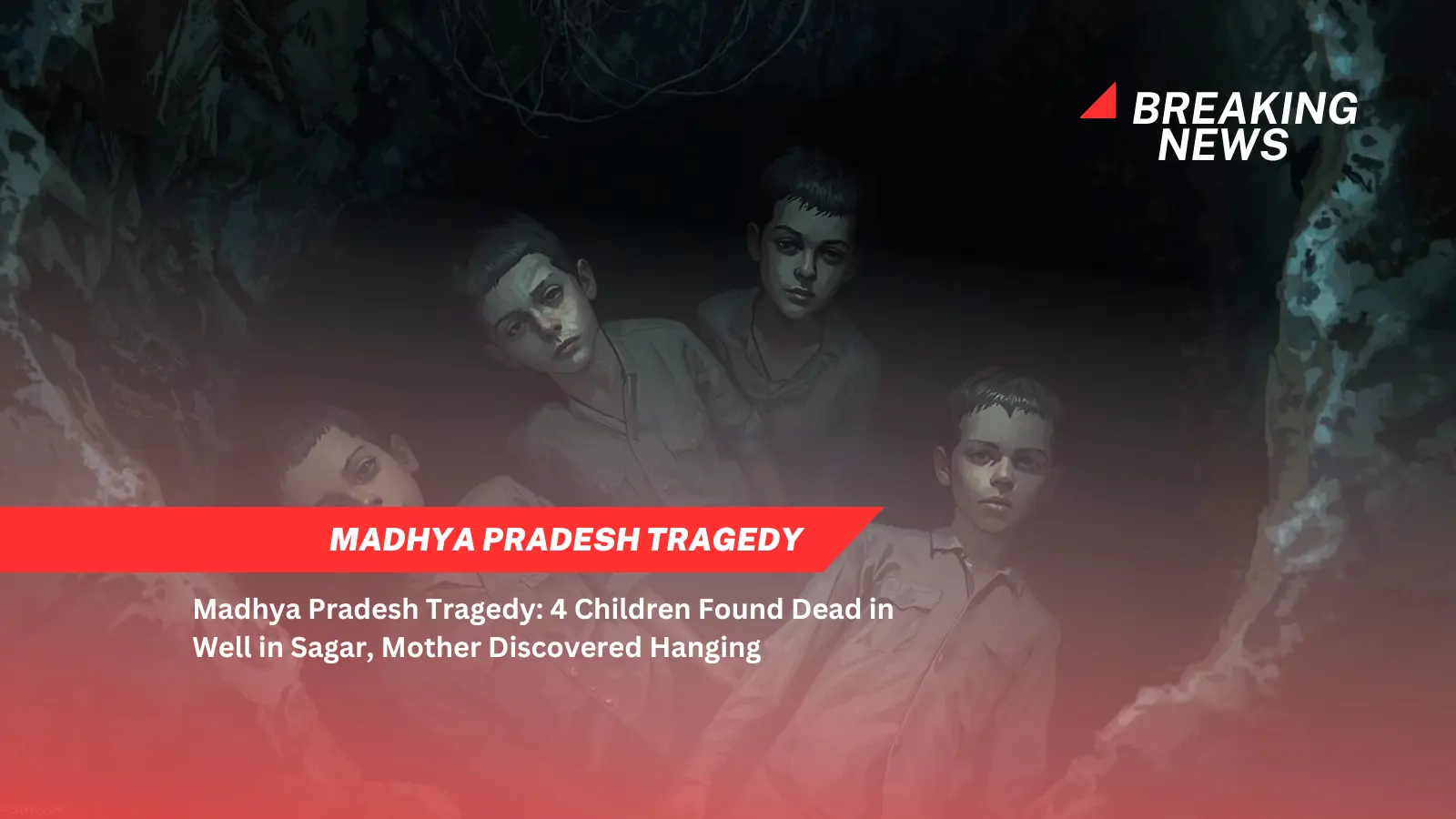 Madhya Pradesh Tragedy: 4 Children Found Dead in Well in Sagar, Mother Discovered Hanging
