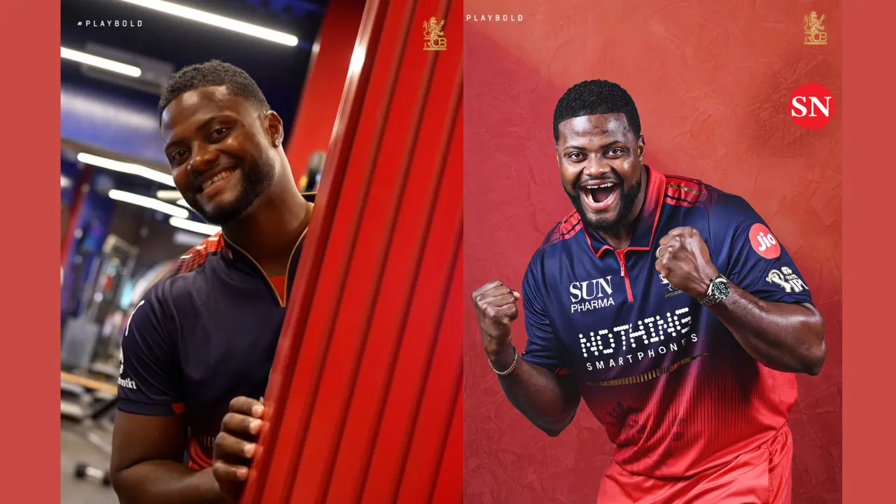 Romario Shepherd Joins RCB Camp Ahead of IPL 2026