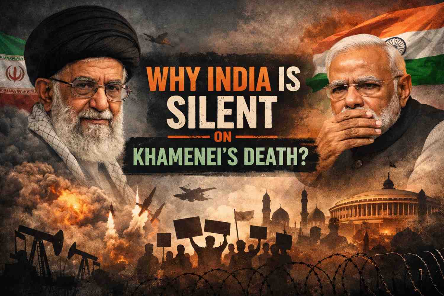 Why India Is Silent on Khamenei’s Death?