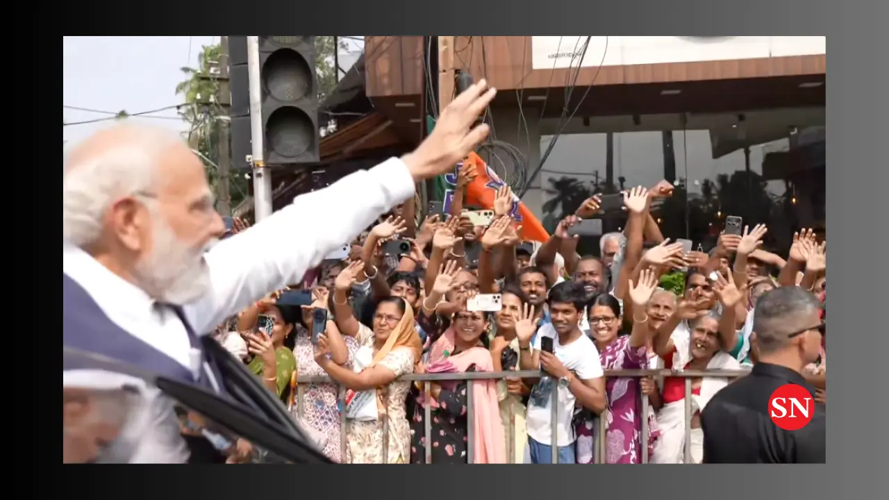 Modi Rallies Thousands in Kerala, Predicts BJP Victory Ahead of April 9 Polls